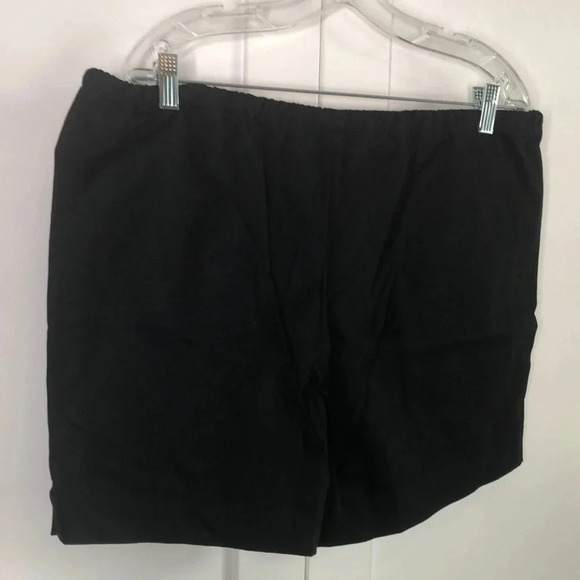 bscly. Black Organic Cotton Shorts - Picture 3 of 14